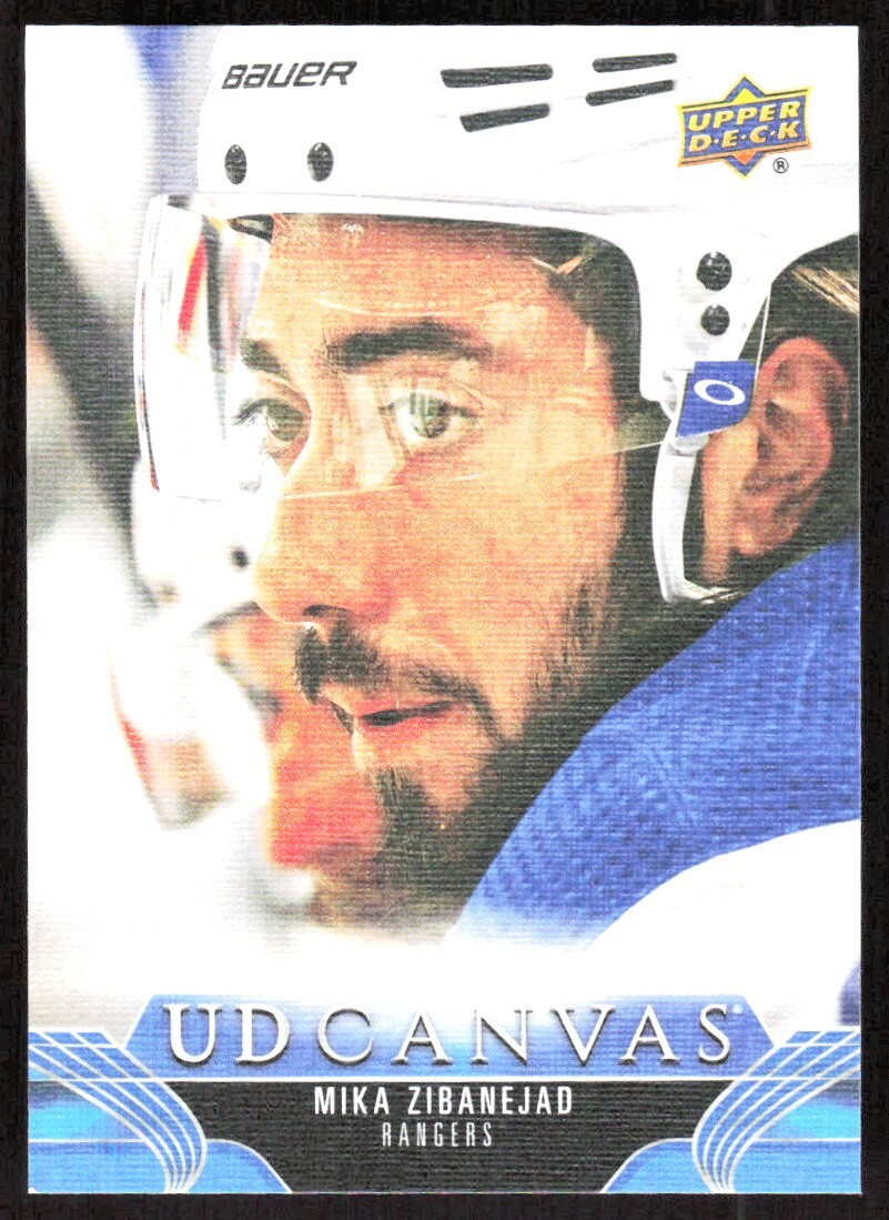 2023-24 10497C Upper Deck UD Canvas Mika Zibanejad New York