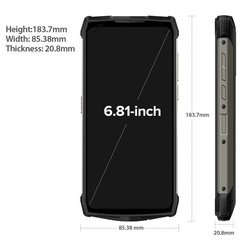 Ulefone Power Armor 13 Rugged Phone 8GB +256GB 48MP Camera 13200mAh OTG NFC - Picture 13 of 17