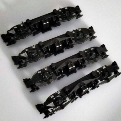 SERVICE SET 4 SIDE COVERS CORRECT TROLLEYS REPLACEMENT TRAINS ROCO 111443 XX