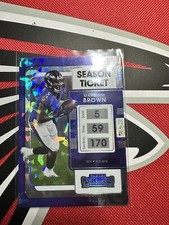 2021 Panini Contenders Playoff Ticket /21 Marquise Brown #8
