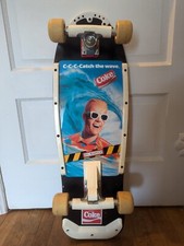 Variflex 1987 Coke Coca Cola Max Headroom C-c-c-Catch the Wave Skateboard Origin