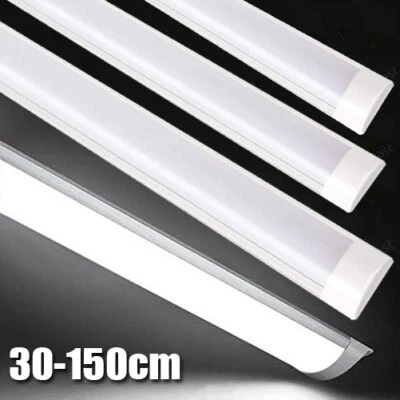 30/60/90/120/150 LED Wannenleuchte Röhre Deckenleuchte Feuchtraumlampe Werkstatt - Bild 1 von 4