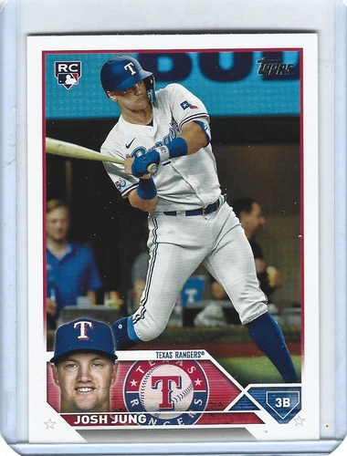 2023 Topps Series 2 Josh Jung Rookie Card #529