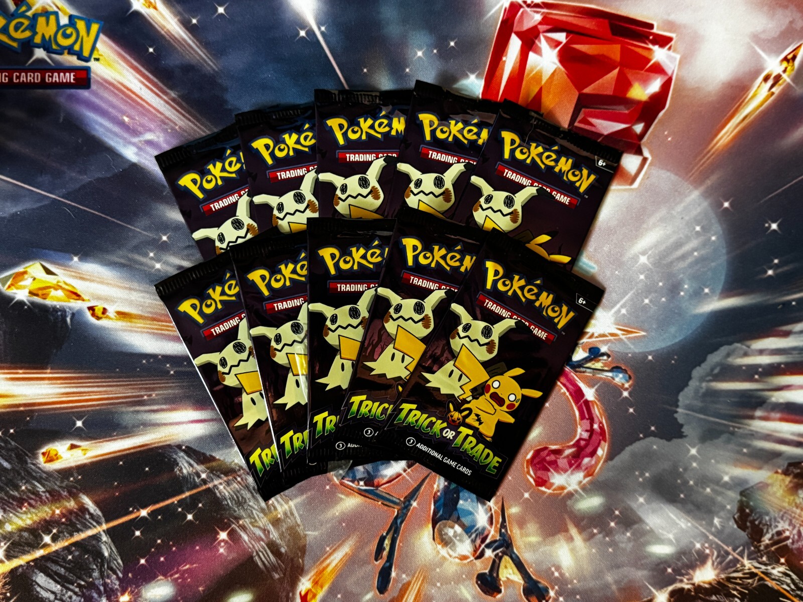 10 Pack Pokemon TCG Trick or Trade Booster Packs 2023 x10