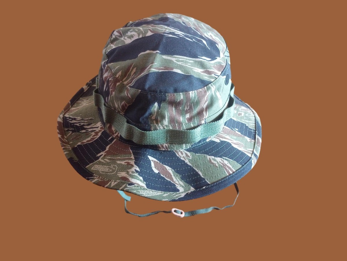 Tiger Stripe Jungle Boonie Hat Type II U.S Military Tropical