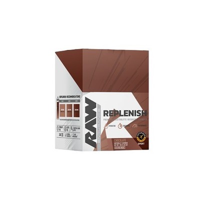Raw Nutrition Replenish, Schokolade - 20 Stickpackungen