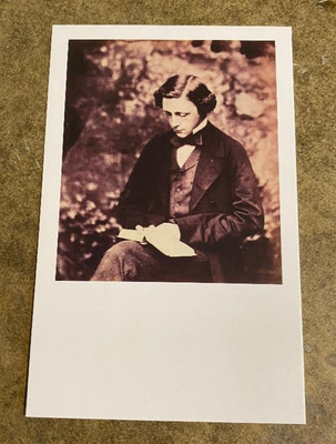 CHARLES LUTWIDGE DODGSON (LEWIS CARROLL) National Portrait Gallery POSTKARTE Neu