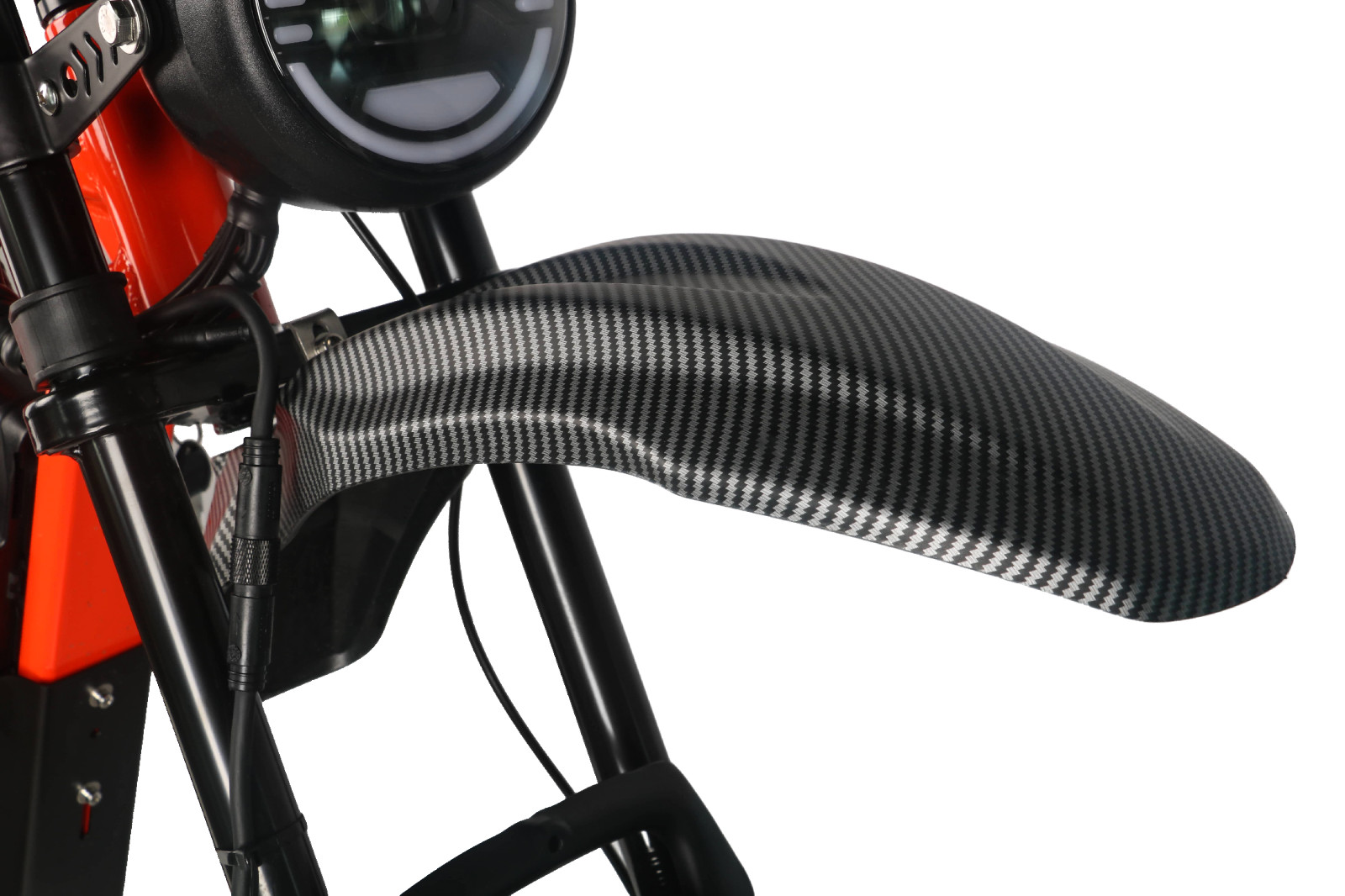 6000W Electric Dirt Bike 52V 32Ah Electric Bicycle 20" E-Bike E-Motorcycle 45MPH