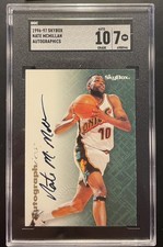 1996-97 SKYBOX AUTOGRAPHICS NATE MCMILLIAN SGC 10 AUTO