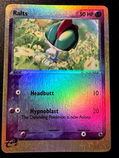 Ralts 67/109 EX Ruby & Sapphire Pokemon Card Reverse Holo Foil Rare Near Mint on eBay