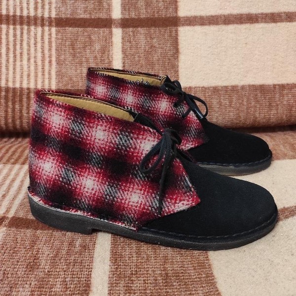 Women Clarks Boots Black 39 #7C2E