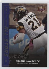 2016 Upper Deck CFL All-Stars Simoni Lawrence #155 0h1