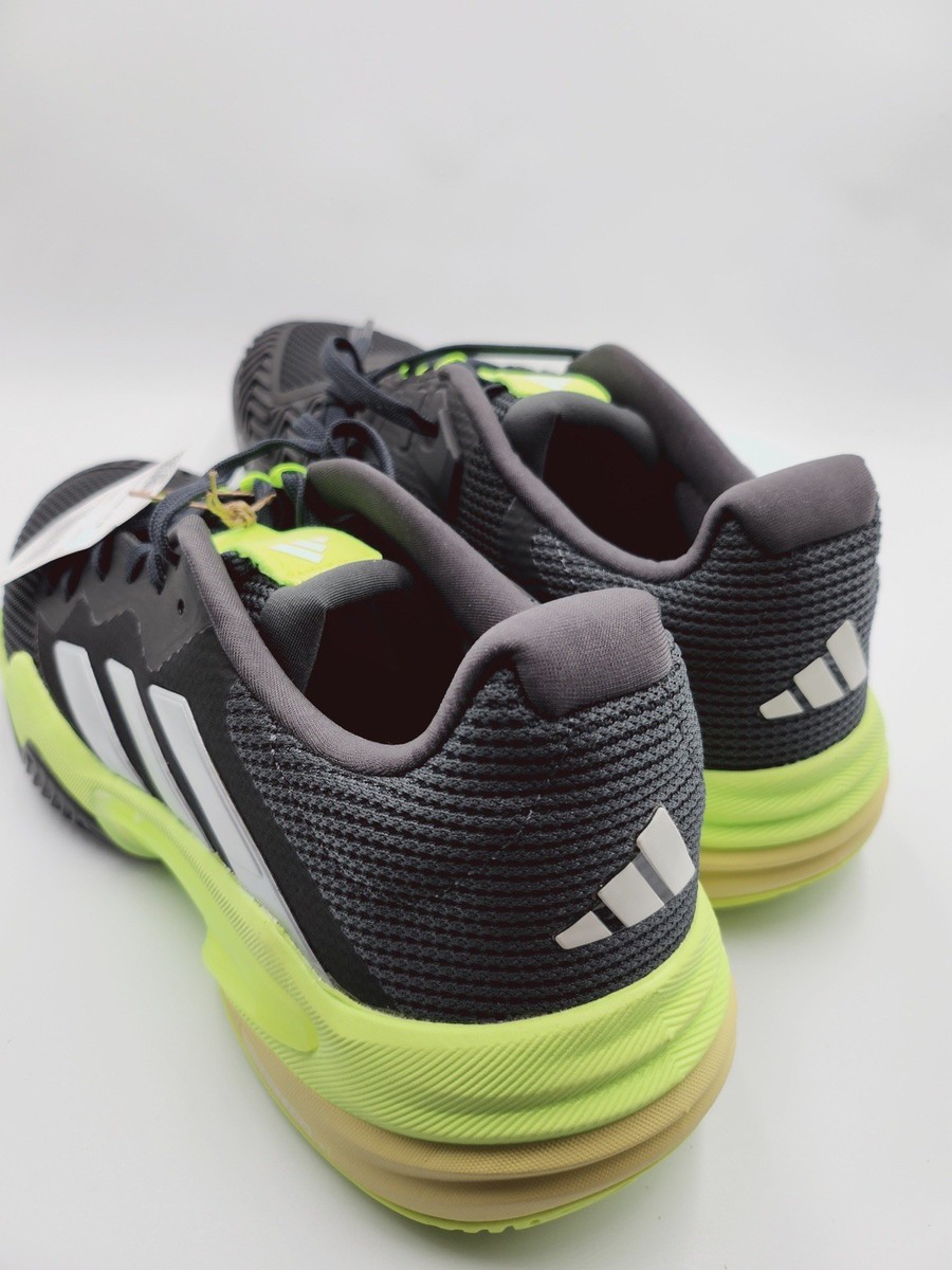 Men Size 10 Adidas Barricade 13 Tennis Shoes IH2559 Black/Lucid