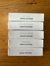 Louis Vuitton Perfumes 5 X Eau De Parfum Brand New 2ml Apogee, Rhapsody, etc.,