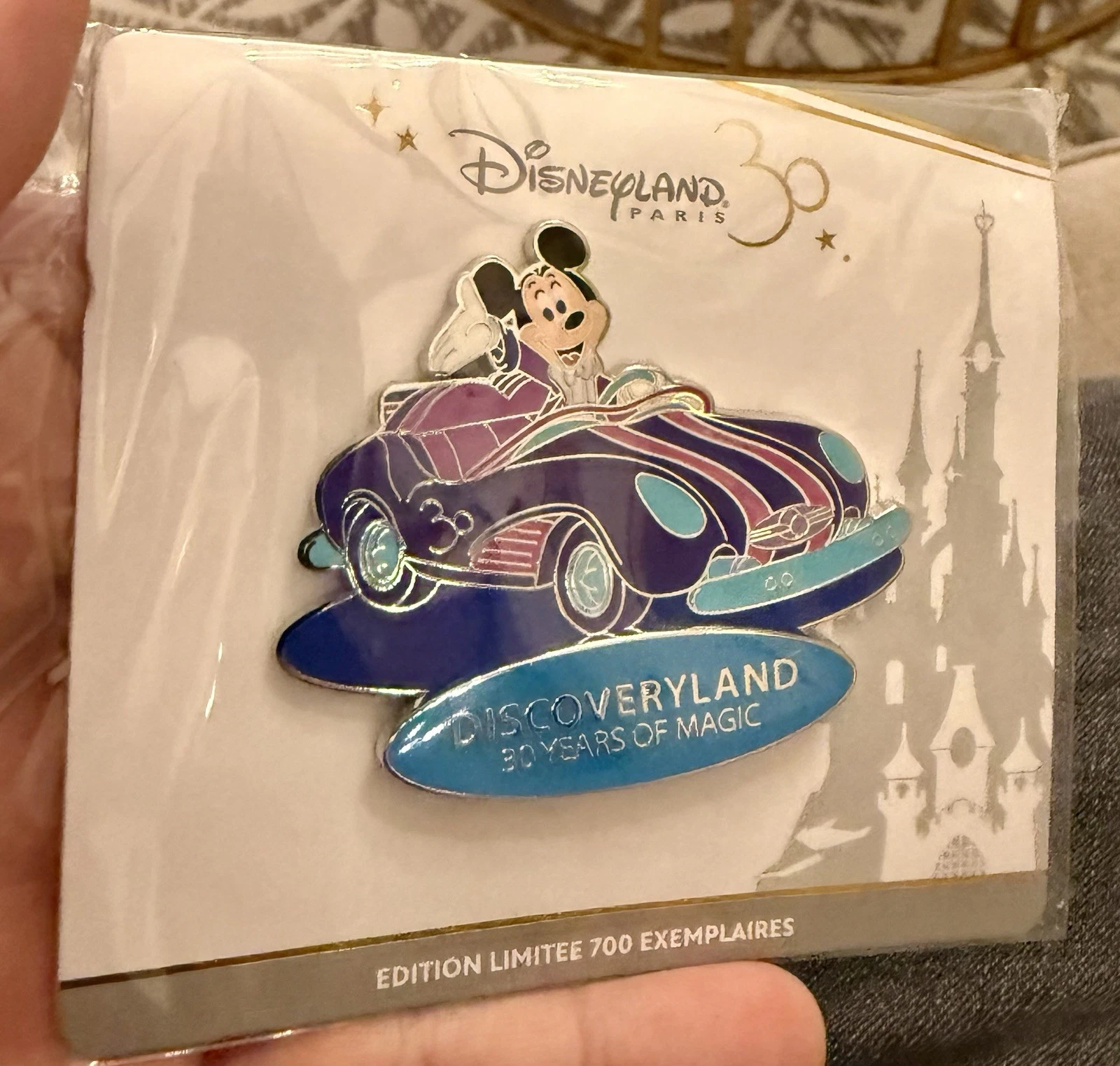 Disney Paris DLP Mickey Discoveryland 30 Years of Magic LE Pin (1)