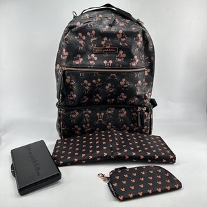 Petunia Pickle Bottom Disney Mickey Diaper Backpack Black Baby Portable Set