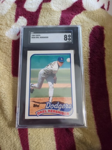 1989 Topps Orel Hershiser #550 card