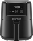 2QT Mini Air Fryer Digital Compact Nonstick Dishwasher Safe Black Timer