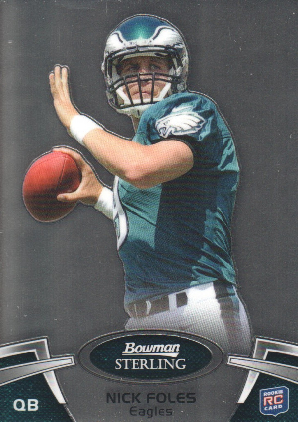 2012 Bowman Sterling #57 Nick Foles RC Rookie Rams Eagles