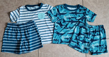 Carter's 4 Pc. Sharks & Stripes Short Pajamas 3T