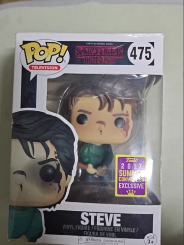New ListingFunko Pop! Stranger Things Steve Harrington#475-2017 Summer Convention Exclusive