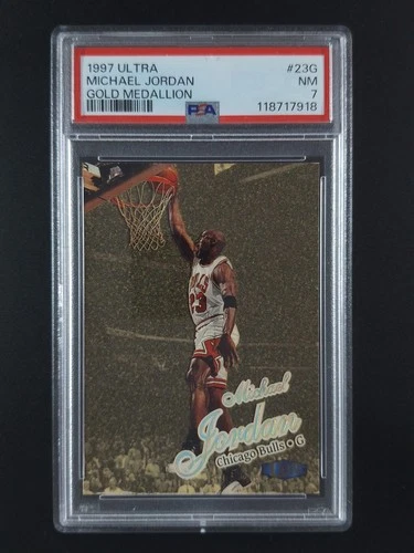 Jordan 1997 Fleer Jordan #23G Gold