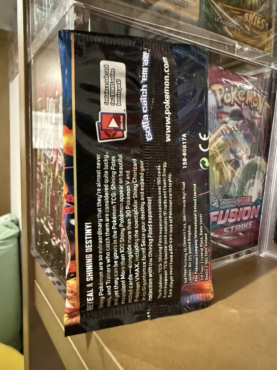 shining fates shiny vault booster box Buy Pokemon TCG Shining Fates Booster Pack online