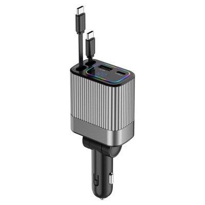 For Car Extension Cable Super Fast CharGing Flash CharGing Car Cigarette Iighter