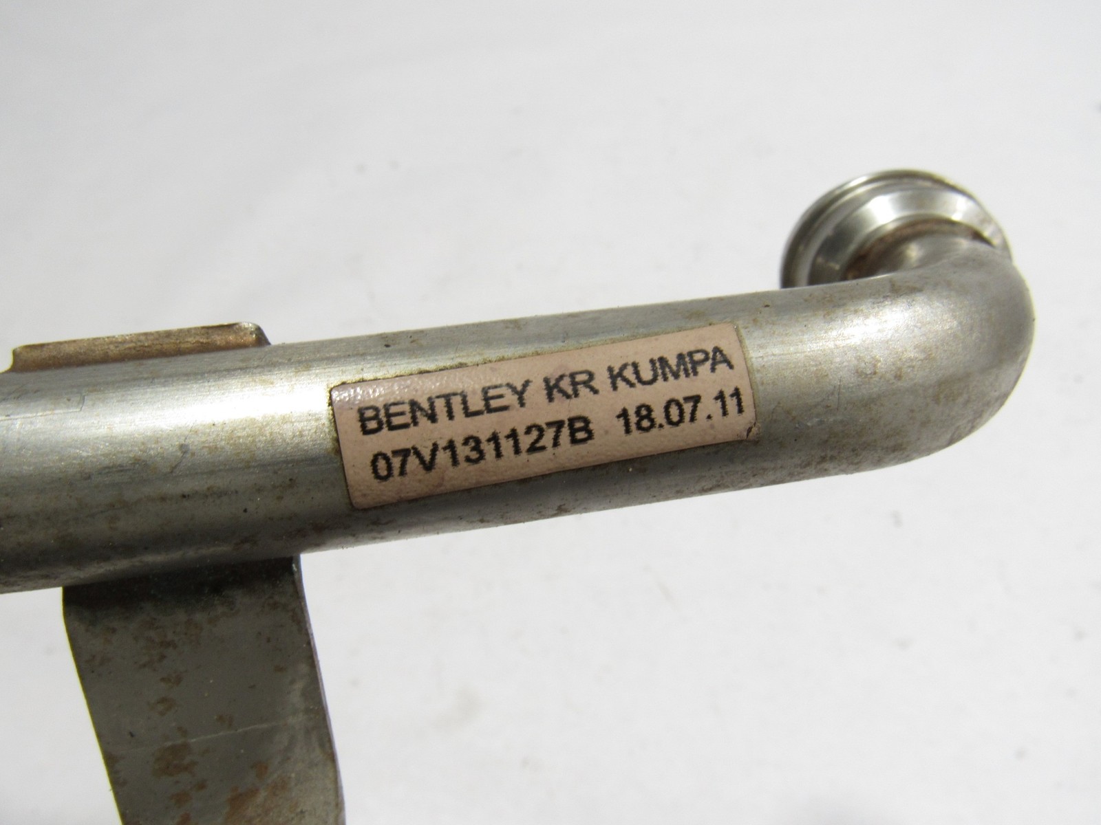 10-20 Bentley Mulsanne 2012 Secondary Valve Air Hose Pipe Line :O