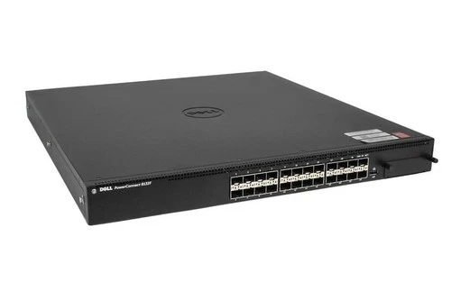 Switch Dell PowerConnect 8132F 24x10GbE SFP+ F2R Normal Flow, 2xPSU, 2xFAN