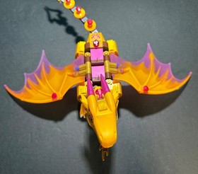 Lego Elves Fire Dragon's Lava Cave 41175 Dragon Only MANUAL Map Tile Emily Jones