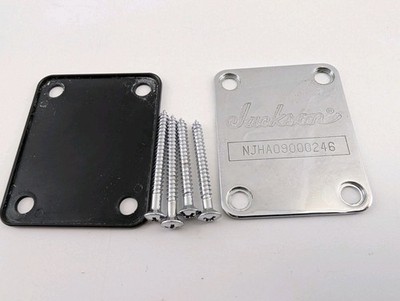 Jackson Guitar Neck Plate With Screws Chrome 2000's NHJ India