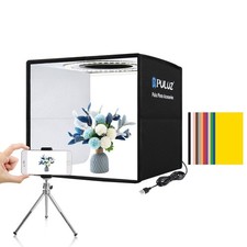 PULUZ Mini Photo Studio Light Box, Shooting Tent kit, 10 10 Inch, Black