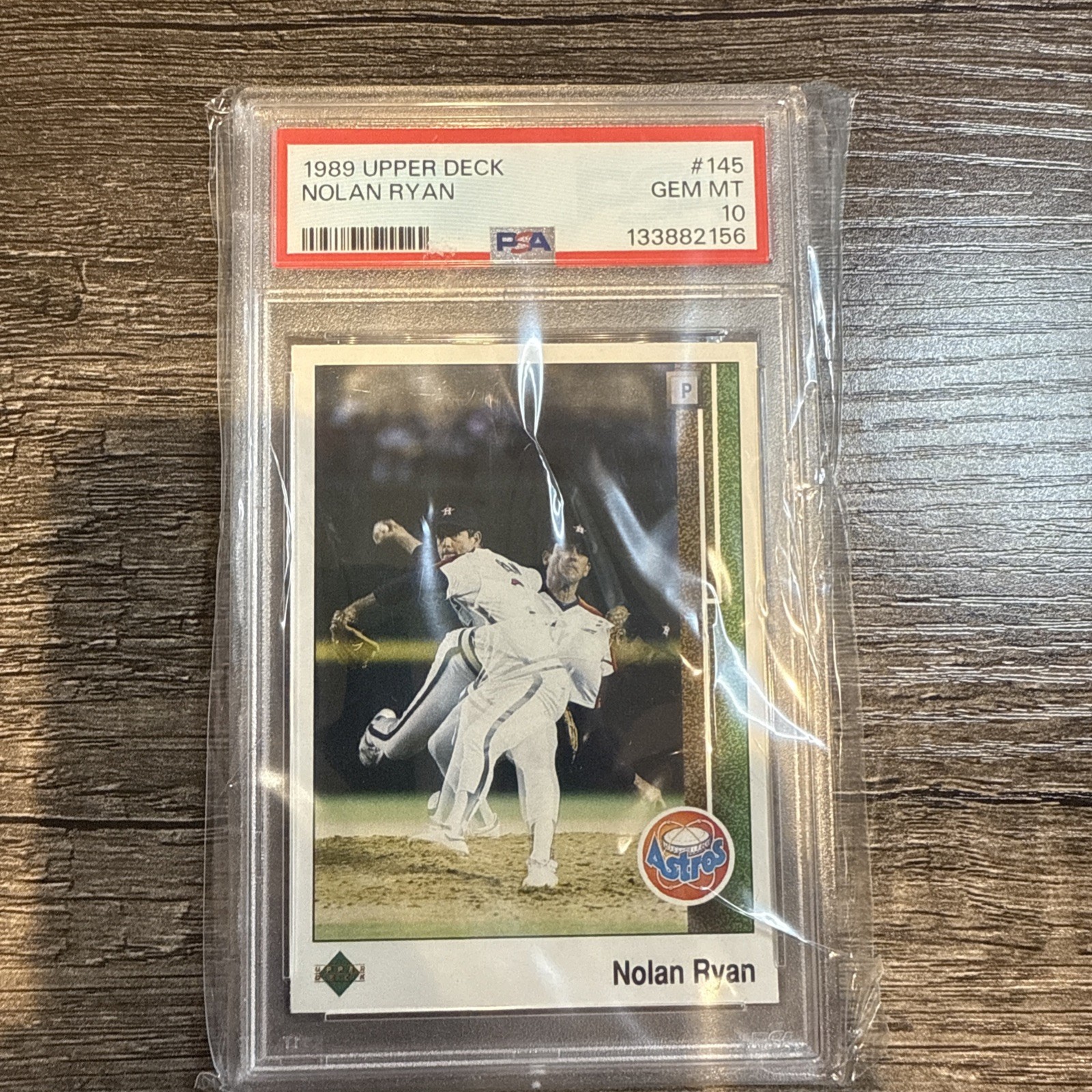 1989 Upper Deck Nolan Ryan #145 PSA 10