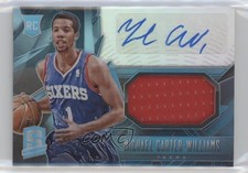 2013 Spectra Rookie Jersey Light Blue /99 Michael Carter-Williams #121 Auto w5b