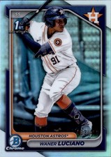 Waner Luciano 1st Bowman #BCP-208 #/499 Houston Astros