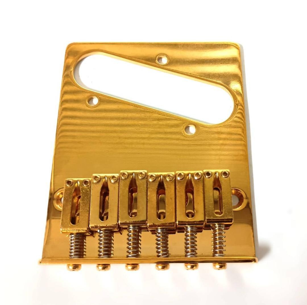 Telecaster Bridge Gold Guitar Bridge