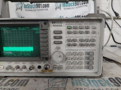 Hewlett Packard 8563A Spectrum Analyzer 9kHz-26.5GHz