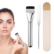 Makeup Brush Flat Angled Liquid Foundation Powder Cream Contour Brush Kit