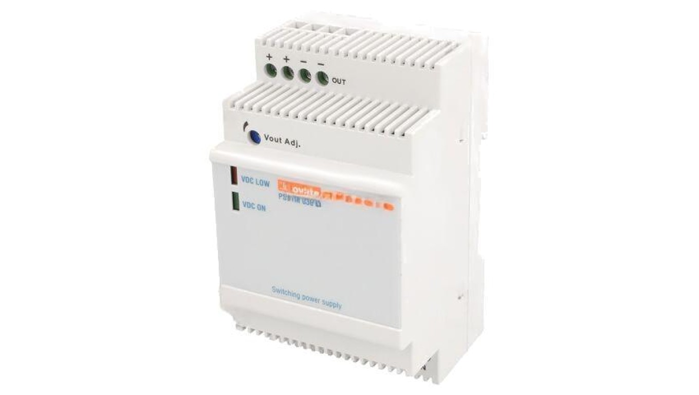 Switching Power Supply, for DIN Rail, 36W, 24VDC, 1.5A PSL1M03624