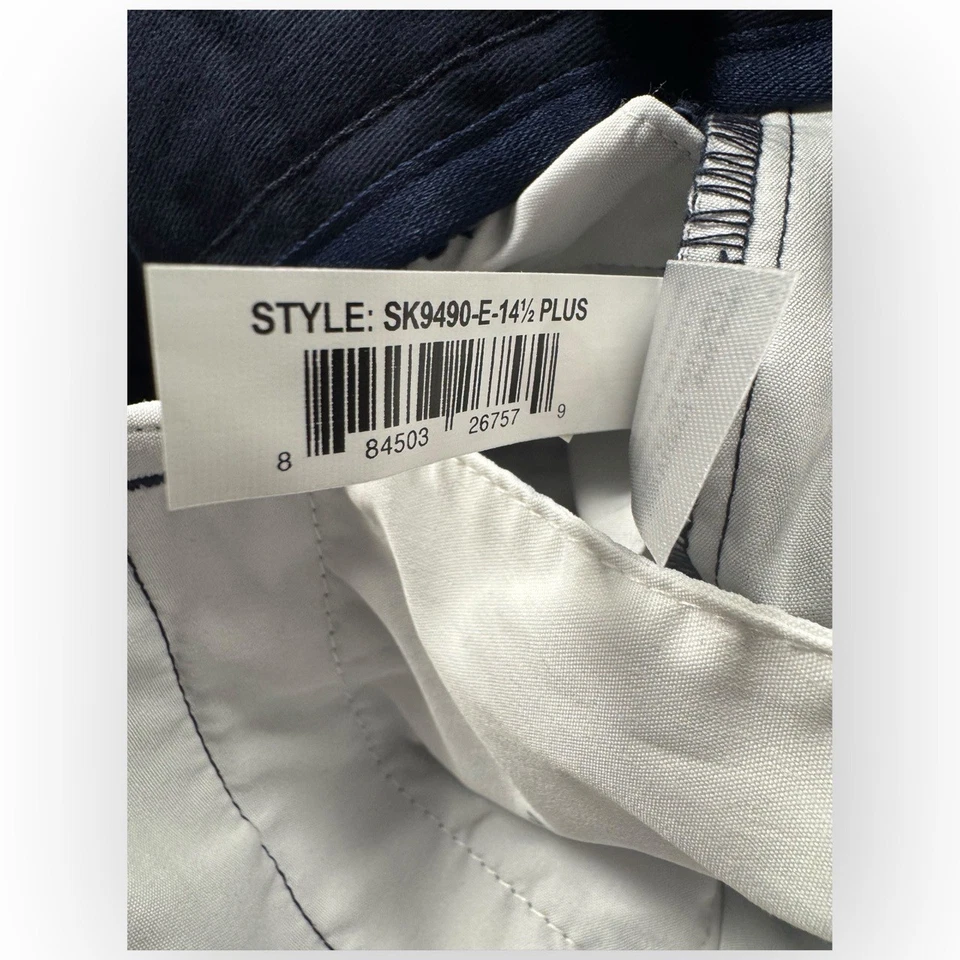 Pantalones de sarga de pierna recta talla grande French Toast para niñas talla 14,5 Plus azul marino nuevos con etiquetas Foto 3 de 4