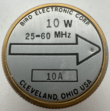 Bird 43 Thruline WattMeter Element 10W 10A 25-60MHz