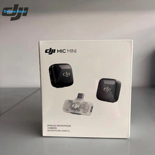 DJI Mic Mini Wireless Microphone 2 TX  1 RX Wireless Receiver for Mobile Phones