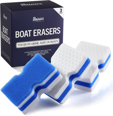 #ad RainierSupplyCo Boat Scuff Eraser Magic Boat Erasers for Cleaning Seats Hu... $8.80
