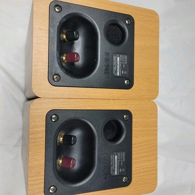 Denon SC-M53 2 Way Bookshelf Speakers Soft Dome Compact Wood