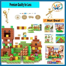 Magnetic Blocks Building Toys – 48-Piece STEM Set for Kids Ages 3+ – Creative...