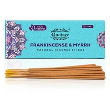 Raajsee Frankincense Natural Incense Sticks 100 Gm Pack-100% Pure Organic
