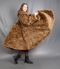 17778 NEW SUPERIOR REX CHINCHILLA FUR COAT JACKET SWINGER BEAUTIFUL SIZE 4XL