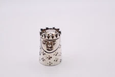 Vintage Sterling Silver Novelty King Thimble Hallmarked London 1984