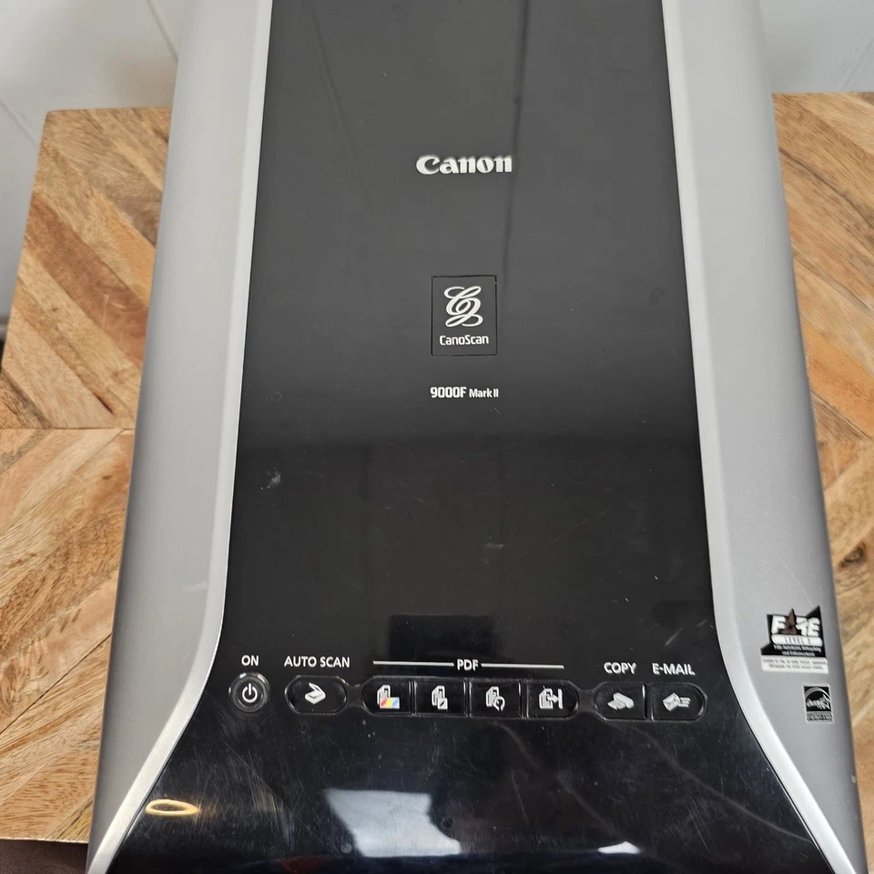 Canon CanoScan 9000F Mark II Flatbed Scanner Color Image Scanner With Cables - Image 2 of 4